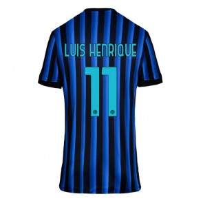 Inter Milan Luis Henrique #11 Hjemmebanetrøje Dame 2025-26 Kortærmet